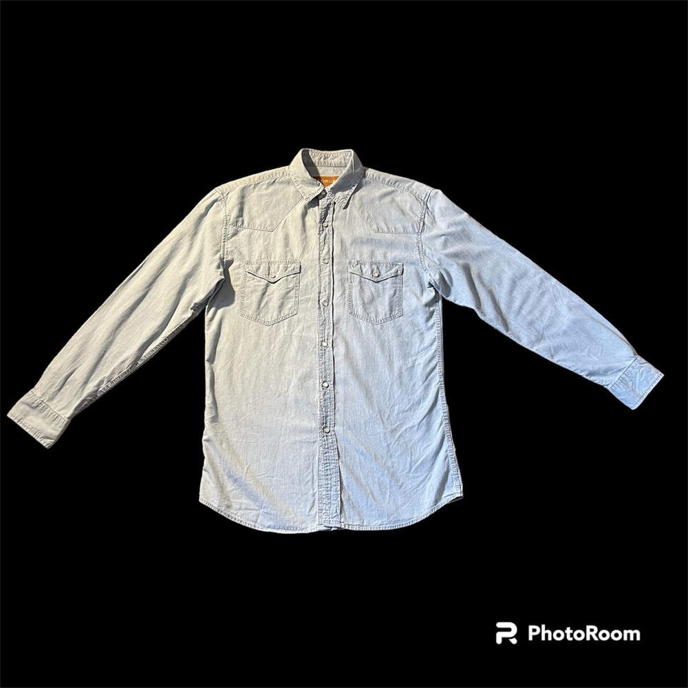 Forge Work Ware Mens Lightweight Jean Shirt Sz. LT